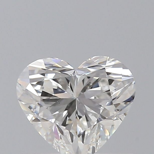0.51 carat G-VS2 Natūralus Heart Deimantas (1)