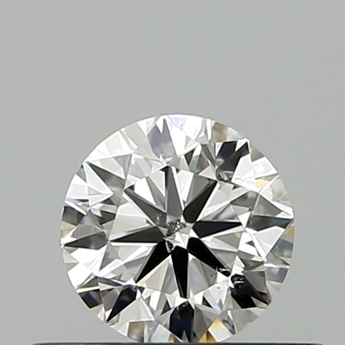 0.4 carat F-SI2 Very Good cut Natūralus Round Deimantas (1)