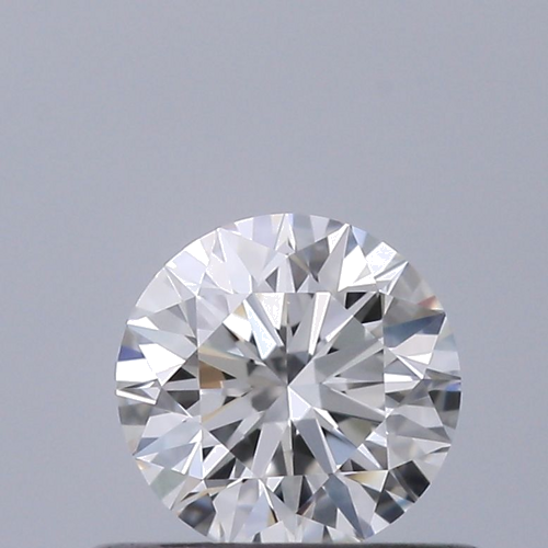 0.42 carat F-VVS1 Excellent cut Natūralus Round Deimantas (1)