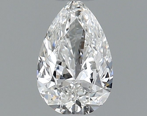0.4 carat G-VS1 Natūralus Pear Deimantas (1)
