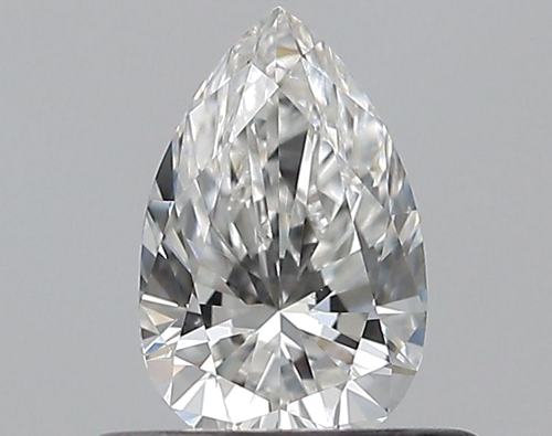 0.4 carat F-VS2 Natūralus Pear Deimantas (1)