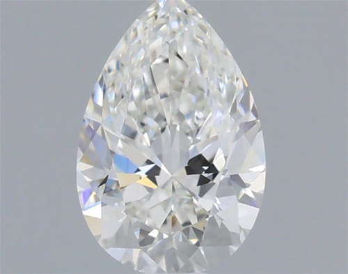 0.6 carat G-VVS1 Natūralus Pear Deimantas (1)