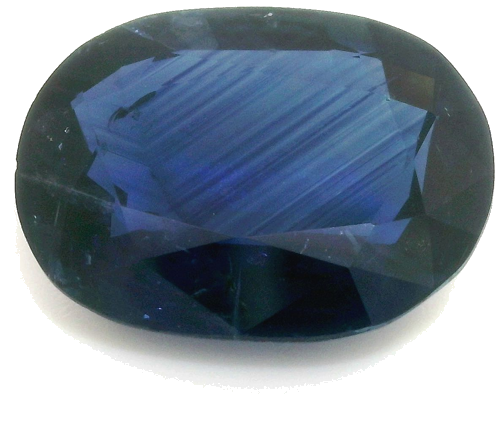 6.16 carat BLUE Cushion Safyras (1)
