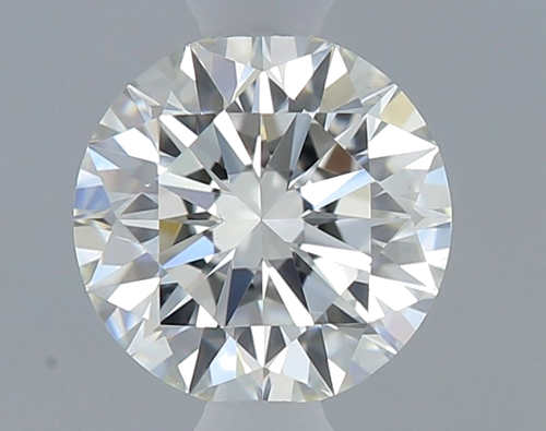 0.52 carat I-VS2 Excellent cut Natūralus Round Deimantas (1)