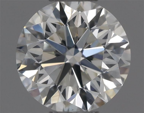 0.41 carat I-VS2 Very Good cut Natūralus Round Deimantas (1)