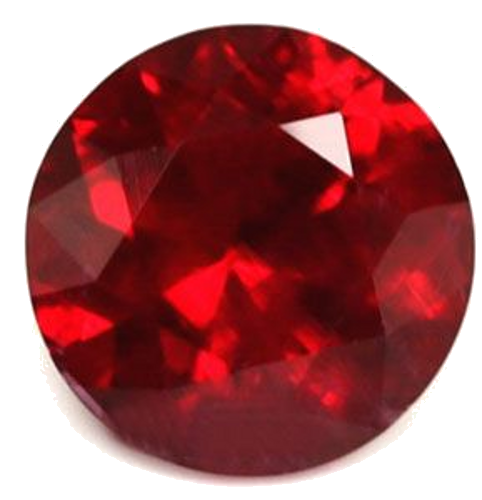 0.46 carat RED Round Rubinas (1)