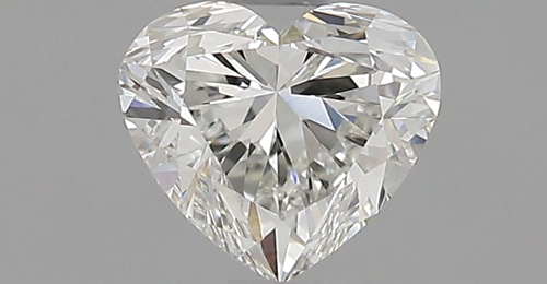 0.73 carat H-VVS2 Natūralus Heart Deimantas (1)
