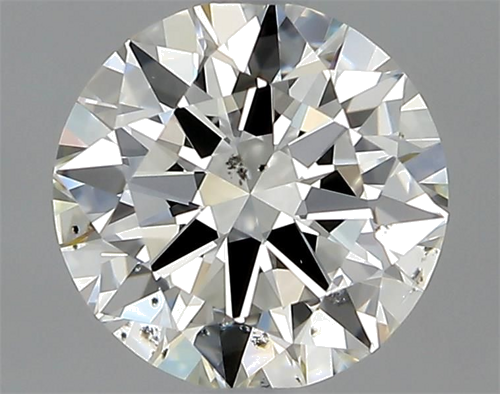 1.0 carat I-SI2 Excellent cut Natūralus Round Deimantas (1)