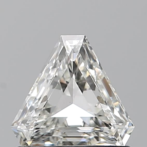 0.5 carat I-VS1 Natūralus Triangular Deimantas (1)