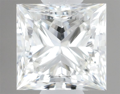 0.5 carat I-VS1 Natūralus Princess Deimantas (1)