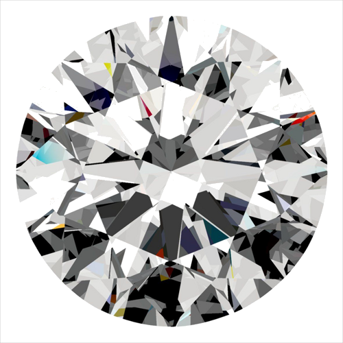 0.3 carat F-VS2 Very Good cut Natūralus Round Deimantas (1)