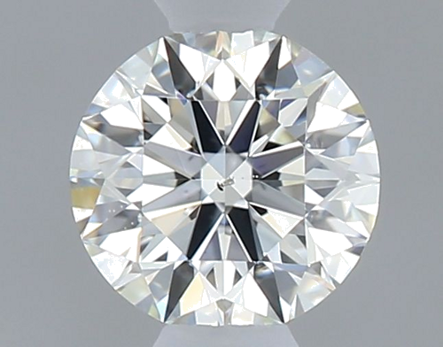 0.31 carat I-SI1 Excellent cut Natūralus Round Deimantas (1)