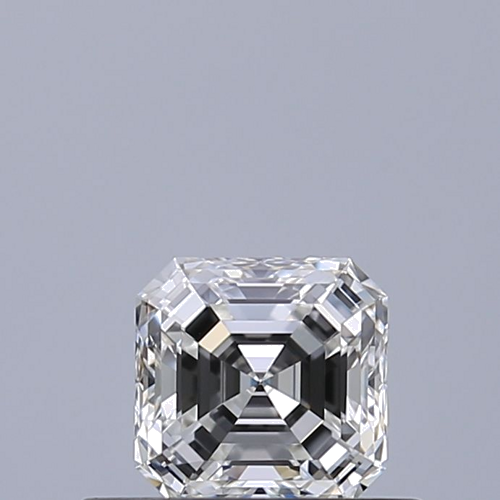0.4 carat F-VVS1 Natūralus Asscher Deimantas (1)
