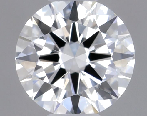 0.26 carat F-VVS2 Excellent cut Natūralus Round Deimantas (1)