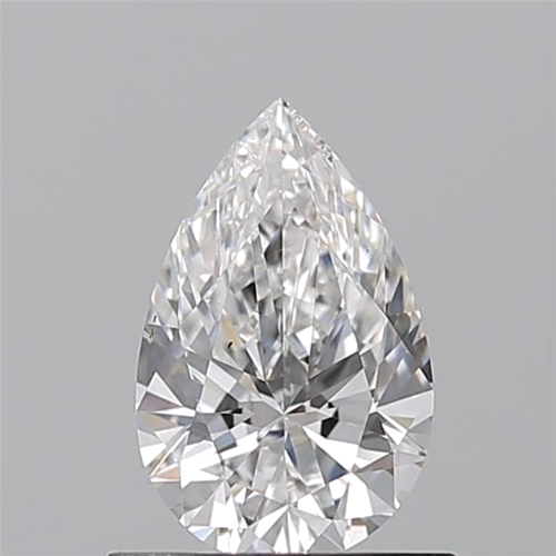 0.73 carat F-SI1 Natūralus Pear Deimantas (1)