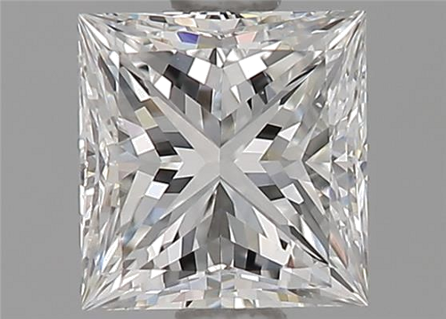 0.91 carat F-VS2 Natūralus Princess Deimantas (1)