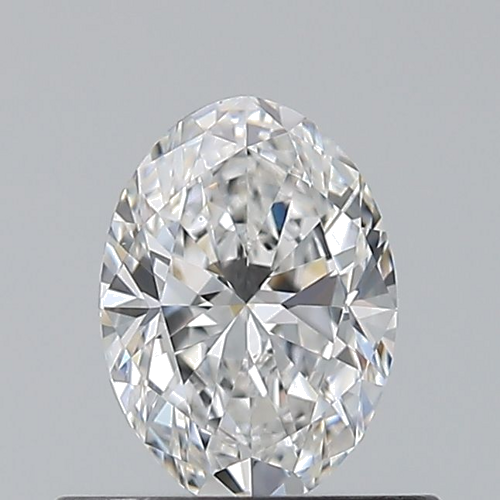 0.5 carat E-VS1 Natūralus Oval Deimantas (1)