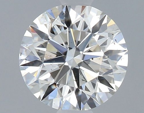 0.6 carat H-SI1 Excellent cut Natūralus Round Deimantas (1)