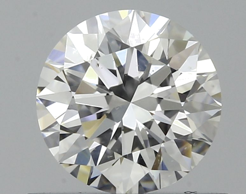 0.56 carat F-SI1 Excellent cut Natūralus Round Deimantas (1)