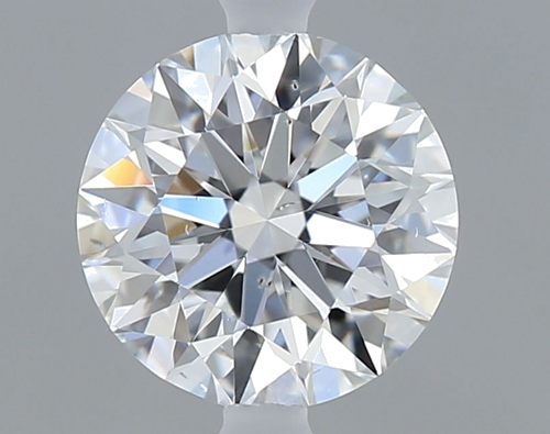 0.61 carat E-SI1 Excellent cut Natūralus Round Deimantas (1)