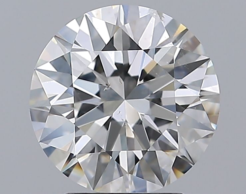2.41 carat G-SI1 Excellent cut Natūralus Round Deimantas (1)