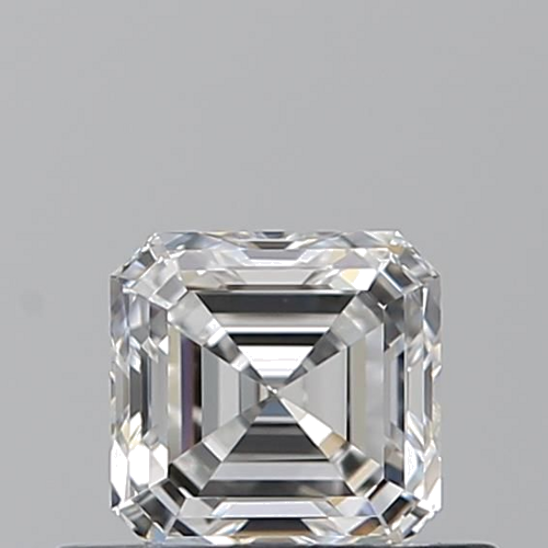 0.5 carat E-VVS1 Natūralus Asscher Deimantas (1)