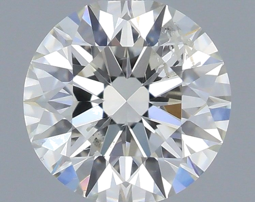 0.52 carat I-SI2 Excellent cut Natūralus Round Deimantas (1)