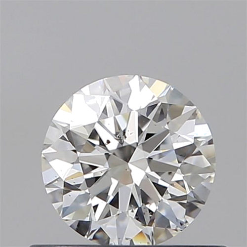 0.51 carat F-SI1 Excellent cut Natūralus Round Deimantas (1)
