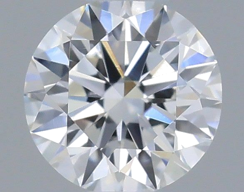0.23 carat F-VVS2 Excellent cut Natūralus Round Deimantas (1)