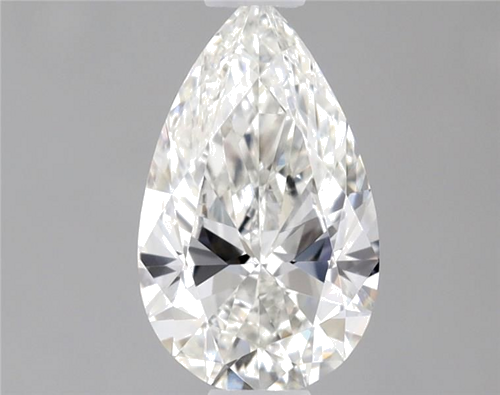 0.32 carat G-VVS1 Natūralus Pear Deimantas (1)
