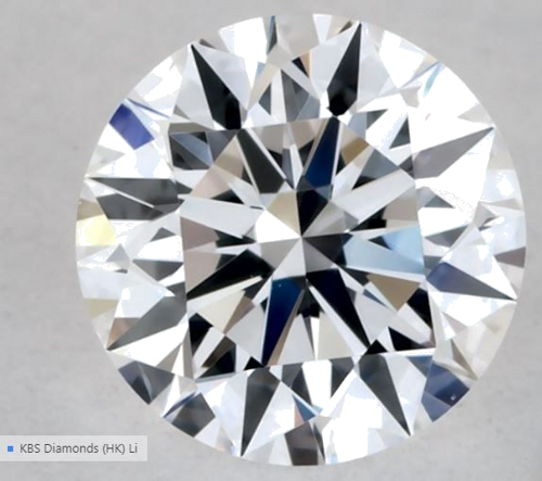 0.32 carat D-SI1 Excellent cut Natūralus Round Deimantas (1)