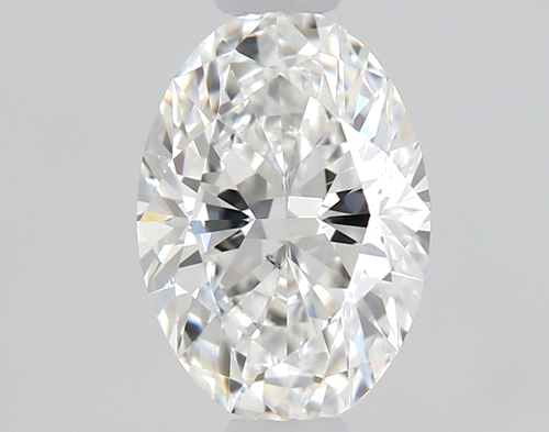 0.54 carat E-VS2 Natūralus Oval Deimantas (1)