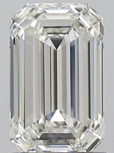 1.51 carat H-VVS2 Natūralus Emerald Deimantas (1)
