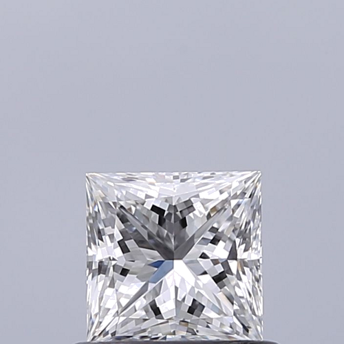 0.58 carat E-VVS1 Natūralus Princess Deimantas (1)