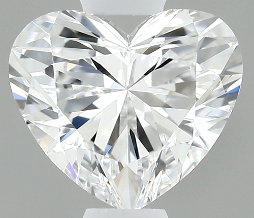 0.54 carat D-VVS1 Natūralus Heart Deimantas (1)