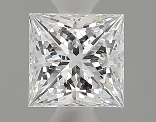 0.35 carat E-SI2 Natūralus Princess Deimantas (1)