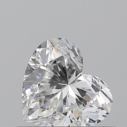 0.52 carat G-VVS1 Natūralus Heart Deimantas (1)