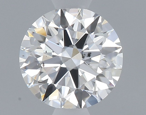 0.49 carat D-SI1 Excellent cut Natūralus Round Deimantas (1)
