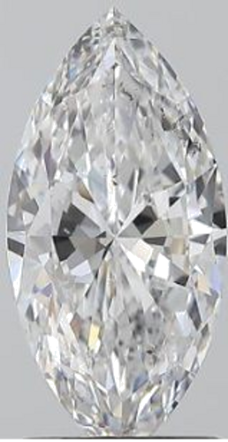 1.5 carat D-SI2 Natūralus Marquise Deimantas (1)