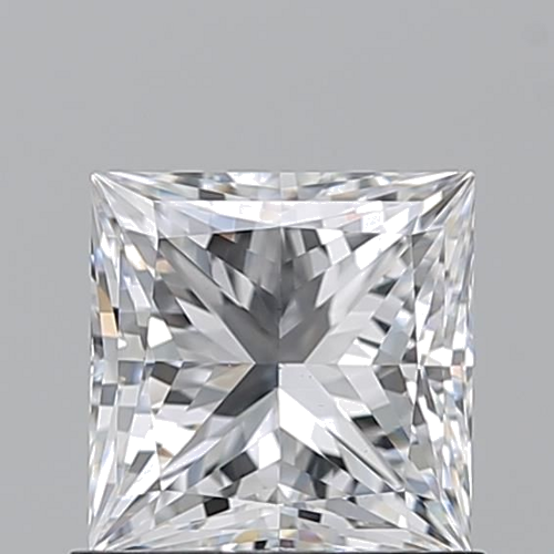 1.01 carat D-VS2 Natūralus Princess Deimantas (1)