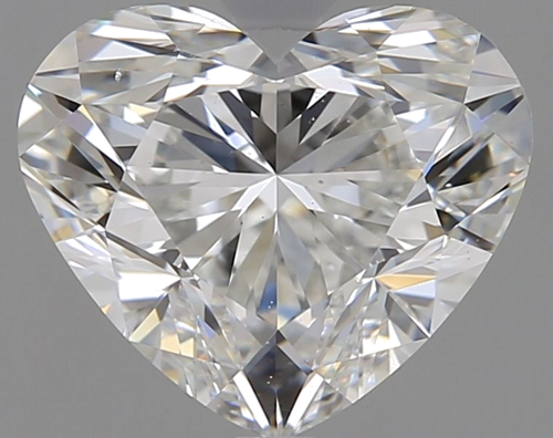 1.8 carat G-VS2 Natūralus Heart Deimantas (1)