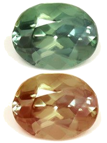 0.41 carat GREEN Oval Alexandrite (1)