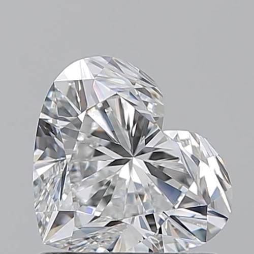1.01 carat E-IF Natūralus Heart Deimantas (1)
