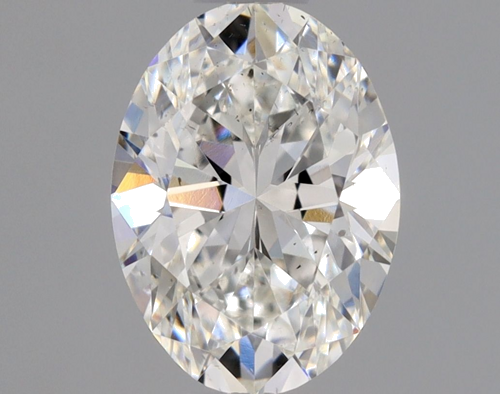 0.54 carat G-SI1 Natūralus Oval Deimantas (1)