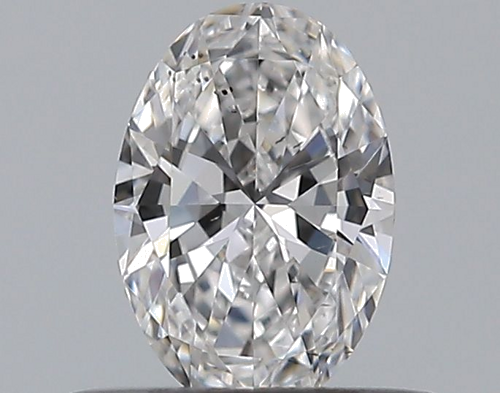 0.35 carat D-SI1 Natūralus Oval Deimantas (1)