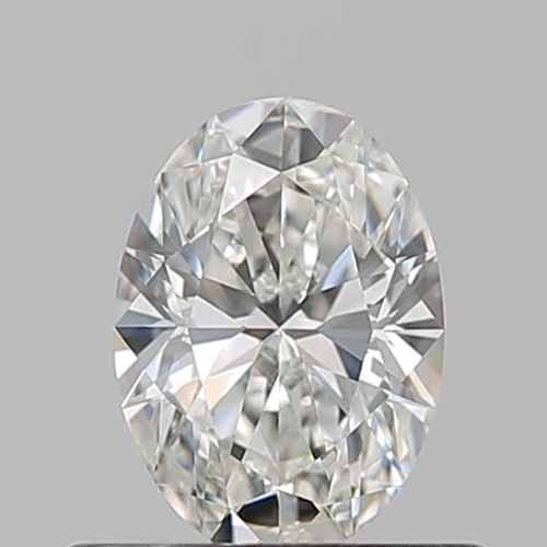 0.52 carat H-VVS2 Natūralus Oval Deimantas (1)