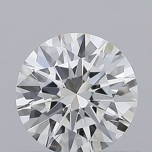 0.57 carat F-SI1 Excellent cut Natūralus Round Deimantas (1)