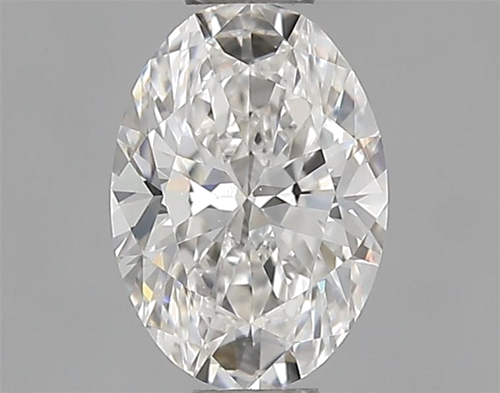0.52 carat H-VVS2 Natūralus Oval Deimantas (1)