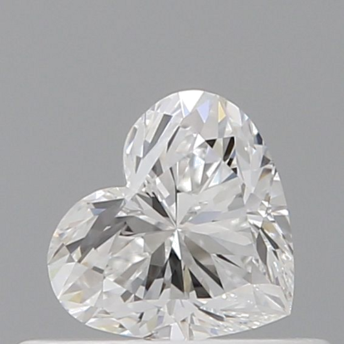 0.34 carat E-VVS1 Natūralus Heart Deimantas (1)