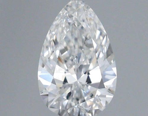 0.3 carat E-VVS1 Natūralus Pear Deimantas (1)